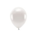 Balon gumowy Metalizowane Eco Balloons perłowy 260mm Partydeco (ECO26M-070)