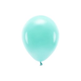Balon gumowy Pastel Eco Balloons ciemnomiętowy 260mm Partydeco (ECO26P-103C)