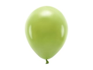 Balon gumowy Pastel Eco Balloons oliwkowy 260mm Partydeco (ECO26P-097)