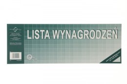 Druk offsetowy Lista wynagrodzeń 1/2 A3 Michalczyk i Prokop (P03-M)