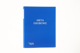 Teczka do akt osobowych ABCDE A4 niebieski karton Warta (339-039)