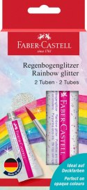 Brokat w żelu Rainbow kolor: mix 1 kolor. Faber Castell (125089 FC)