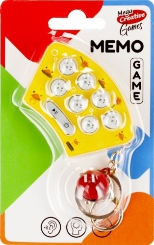 Gra elektroniczna Memory brelok Mega Creative (503599)
