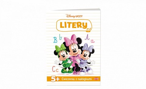 Książka dla dzieci DISNEY UCZY. LITERY. MINNIE Ameet (UDN 9307)