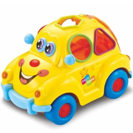 Sorter Zabawne auto z muzyką i światłem Smily Play (SP83668)