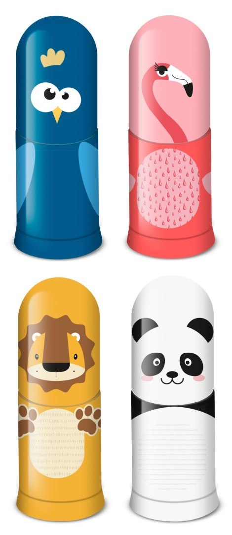 Temperówka z motywem zwierzątek mix plastik Faber Castell (583513)