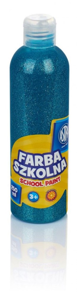 Farby plakatowe Astra szkolne kolor: turkusowy 250ml 1 kolor.