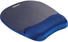 Podkładka pod mysz Fellowes Memory Foam granatowa - niebieska (9172801)