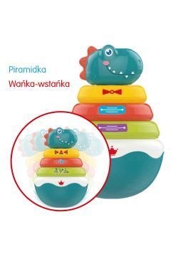 Układanka Anek piramidka dino (SP83662)