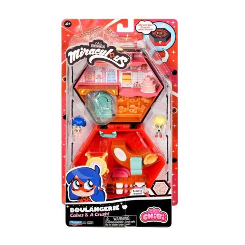 Figurka MIRACULOUS BIEDRONKA I CZARNY KOT Chibi Piekarnia Orbico Sp. Z O.o. (50551)