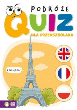 Książeczka edukacyjna Quiz dla przedszkolaka. Przyroda Zielona Sowa