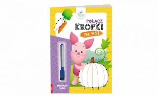 Książka dla dzieci DISNEY MALUCH. POŁĄCZ KROPKI. NA WSI Ameet (PKM 9201)