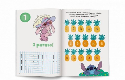 Książka dla dzieci DISNEY UCZY. CYFRY. STICH Ameet (UDN 9306)