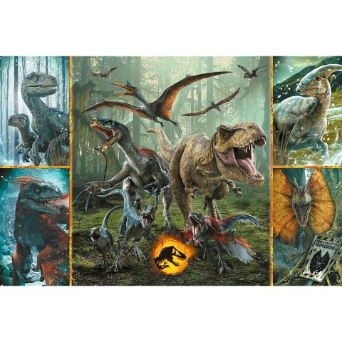 Puzzle Jurassic World XL Niezwykłe dinozaury 160 el. Trefl (50026)