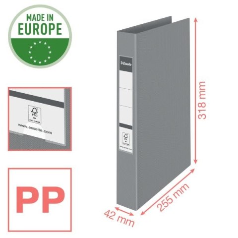 Segregator ringowy Colour Breeze A4 25mm niebieski Esselte (626497)