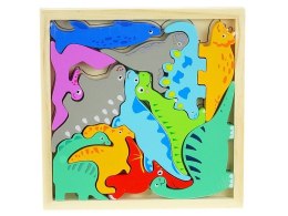 Układanka Adar puzzle drewniane, dinozaury (552869)