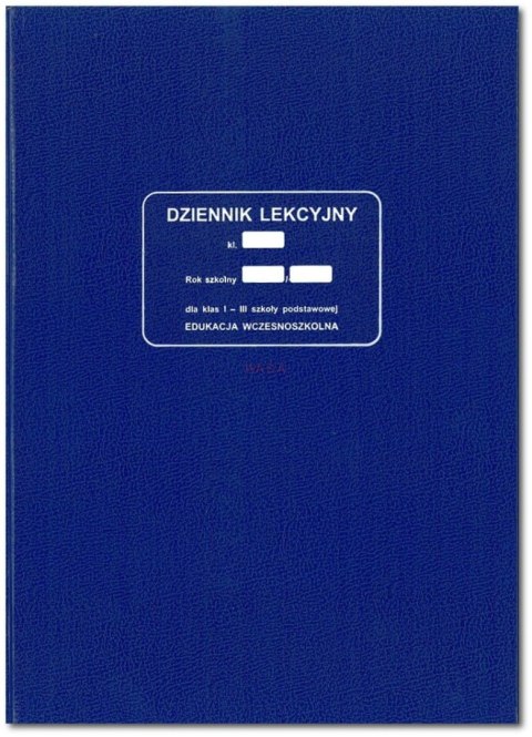 Dziennik lekcyjny kl. I-III A4 Beta Druk