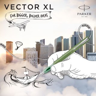 Ekskluzywne pióro wieczne VECTOR zielonty 3026981597473 Parker (2159747)