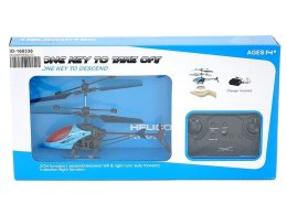 Helikopter na podczerwień sterowany dłonią, z czujnikiem zbliżeniowym (góra, dół); ładowarka USB, stabilny lot Adar (524118)