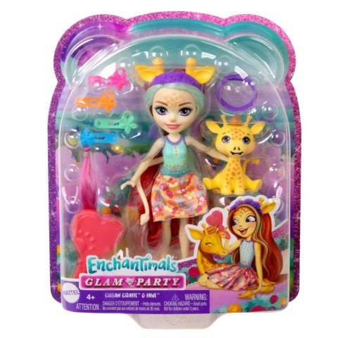 Lalka Enchantimals Żyrafa Lalka Deluxe [mm:] 150 Mattel (HNV29)