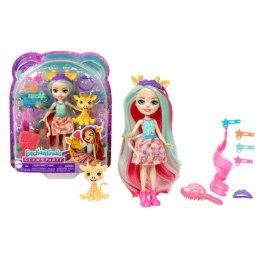 Lalka Enchantimals Żyrafa Lalka Deluxe [mm:] 150 Mattel (HNV29)