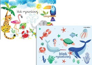 Blok rysunkowy Basic A4 biały 70g 20k Top 2000 (400184492)