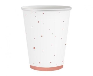 Kubek jednorazowy Celebrate (różowo-złote) papier 250ml Godan (PW-KCRZ)