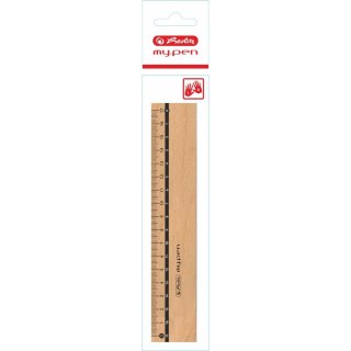 Linijka drewniana My Pen 17cm Herlitz (9576125)