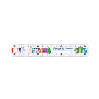 Linijka plastikowa Combino 811224 15cm Pelikan (300008950)