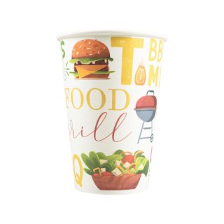 Kubek jednorazowy Grill Time papier 200ml Arpex (DC0420)