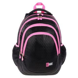 Plecak BLACK GLITTER 5903235665349 4-KOMORY St.Right (BP-06)