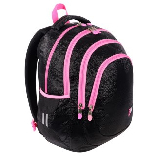 Plecak BLACK GLITTER 5903235665349 4-KOMORY St.Right (BP-06)