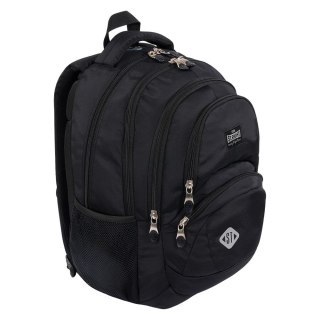 Plecak Stright BLACK VINTAGE 5903235674686 4-KOMORY St.Right (BP-05)