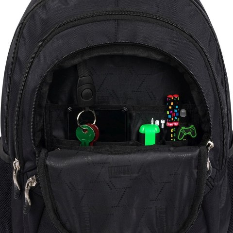 Plecak Stright BLACK VINTAGE 5903235674686 4-KOMORY St.Right (BP-05)