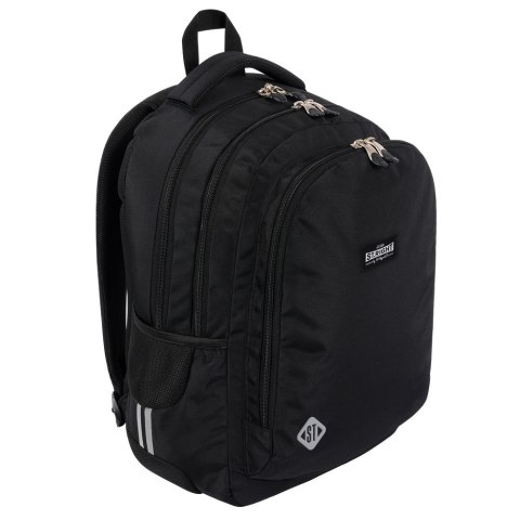 Plecak Stright BLACK VINTAGE 5903235674709 4-KOMORY St.Right (BP-73)