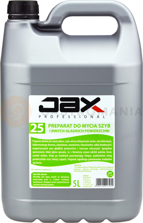 Płyn do szyb JAX25 5l