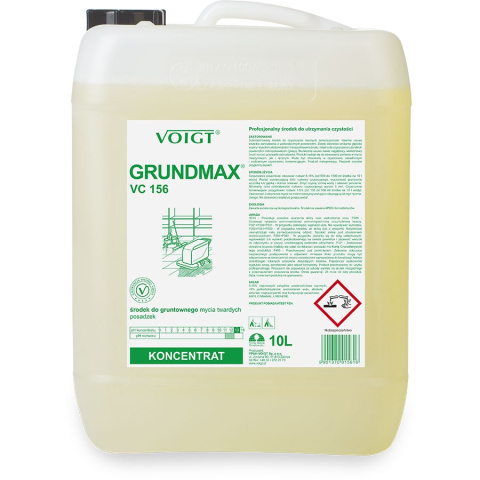 Środek do gruntownego mycia twardych posadzek GRUNDMAX VC156 10l