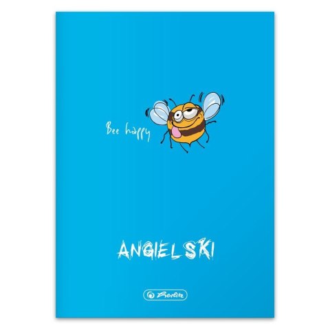 Zeszyt J.angielski Eco PP 9500028 A5 60k. 70g kratka Herlitz (400197976)