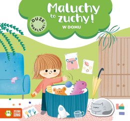 Książeczka edukacyjna Maluchy to zuchy. W domu Zielona Sowa