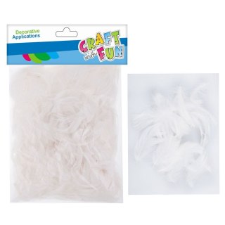 Piórka biały Craft with Fun (463676)