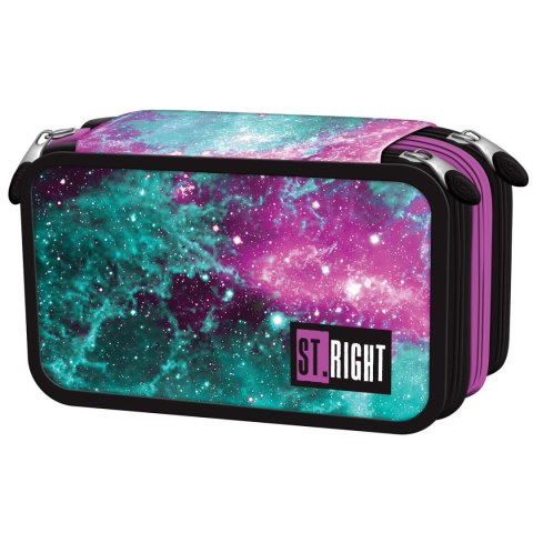 Piórnik NEBULA POTRÓJNY 5903235665790 St.right (Z WYPOSAŻENIEM)