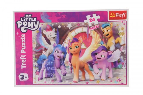 Puzzle My Little Pony Wesoły dzień kucyków / 24 el. Trefl (14355)