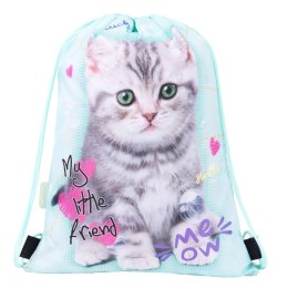 Worek na buty My Little Friend Kitty MINT 5903235668777 Bambino