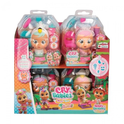 Lalka Cry Babies plażowa, mix wzorów Tm Toys (IMC916098)