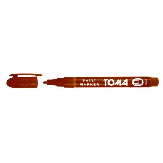Marker olejowy wkład brązowy okrągła/ścięta końcówka Toma (to-41)