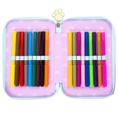 Piórnik MY LITTLE FRIEND KITTY pastel POTRÓJNY 5903235668876 St.Majewski (Z WYPOSAŻENIEM)