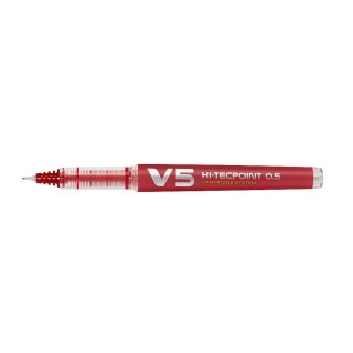 Cienkopis V5 wkład czerwony 0,3mm 1kol. Pilot (BXC-V-R)