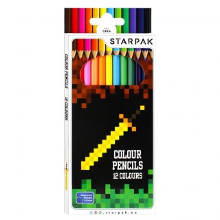 Kredki ołówkowe Pixel 12 kol. Starpak (484791)