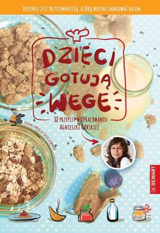 Książeczka edukacyjna Dzieci gotują WEGE Demart