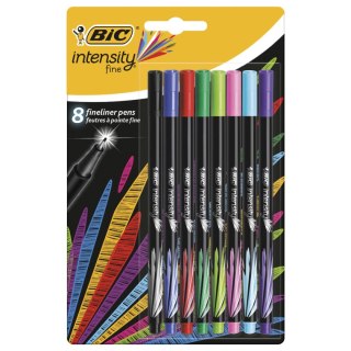 Cienkopis Intensity FINE wkład mix 0,4mm 8kol. Bic (942075)